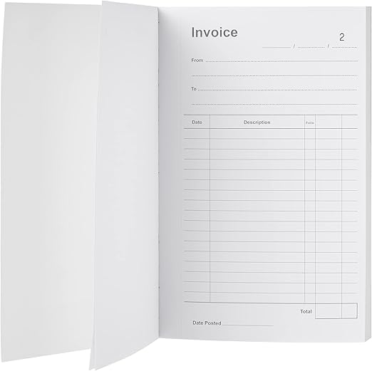 A5 Invoice Duplicate Book, Stationary (1 - 80 Pages)
