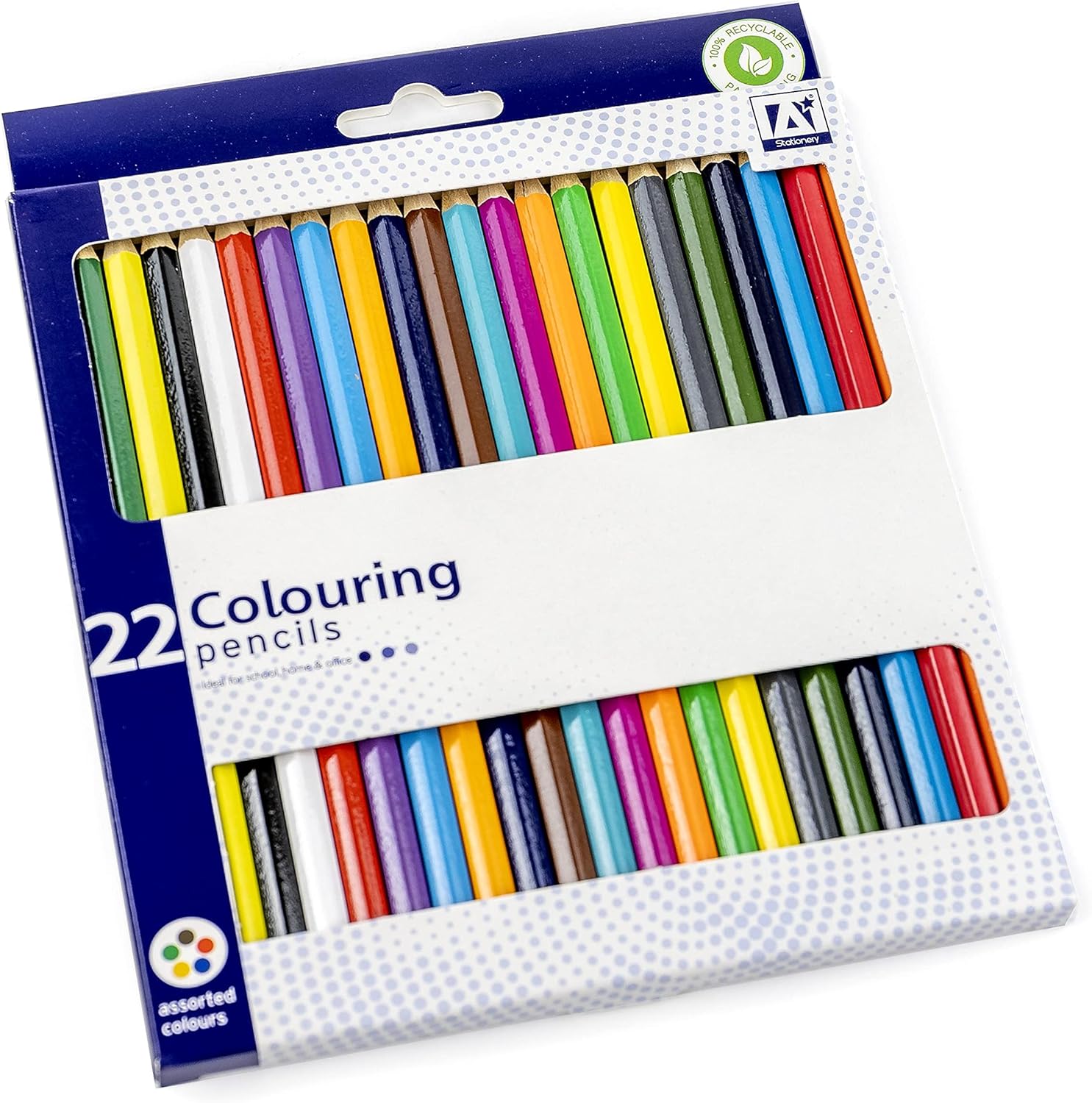 I design premium coloured pencils set (22-Pack) for Kids & Adults - Art, Drawing