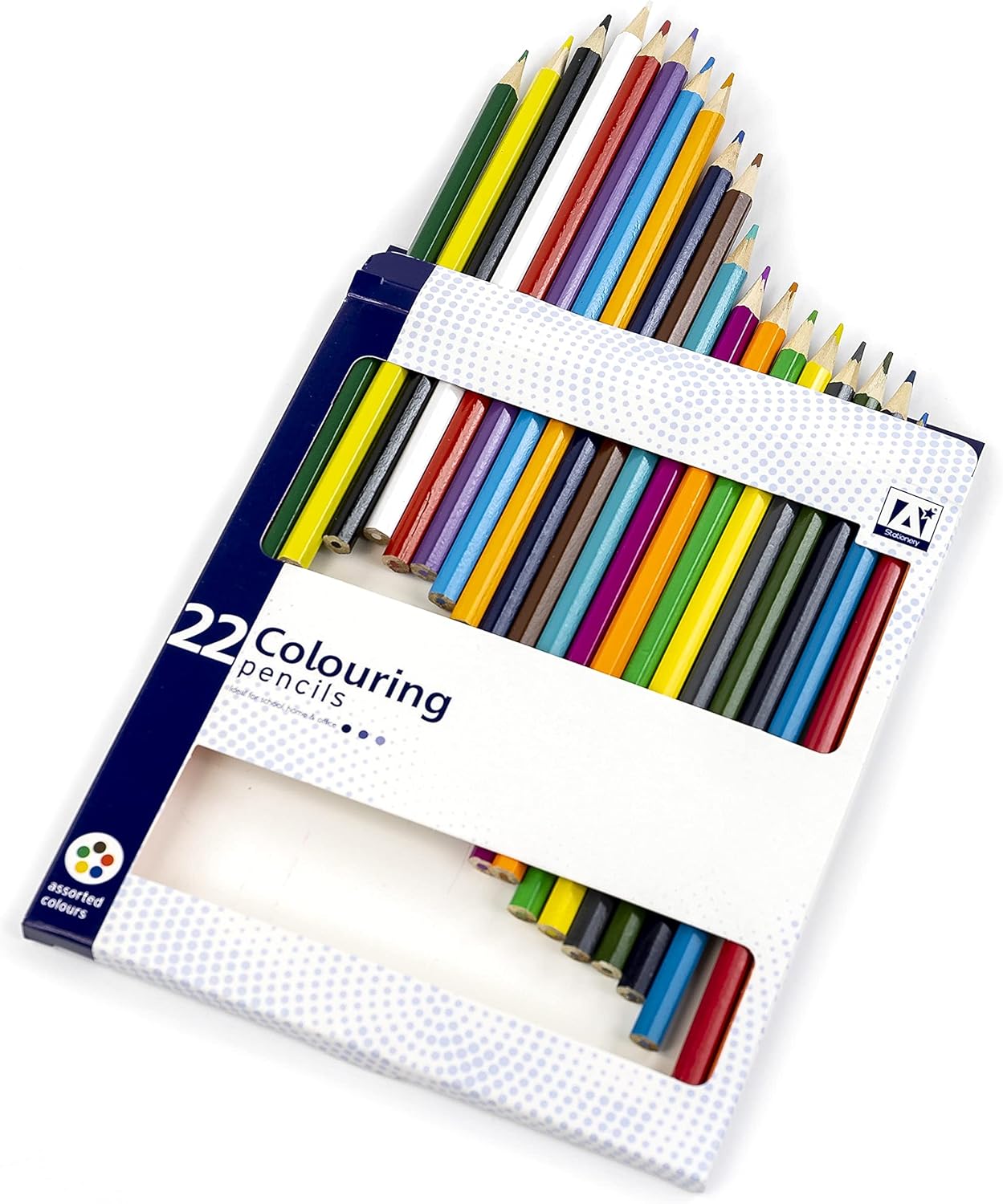 I design premium coloured pencils set (22-Pack) for Kids & Adults - Art, Drawing