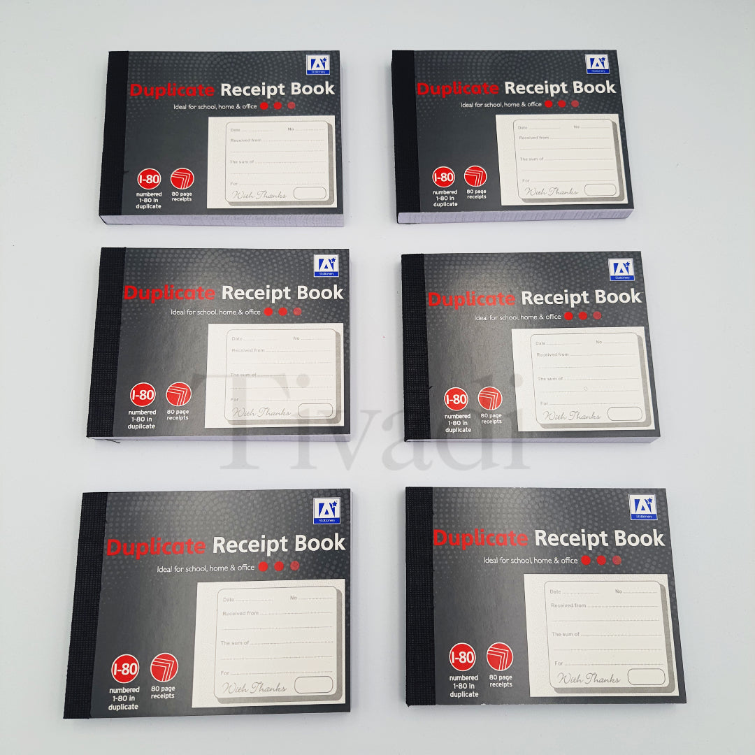 Duplicate Receipt Book