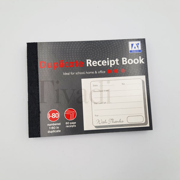 Duplicate Receipt Book