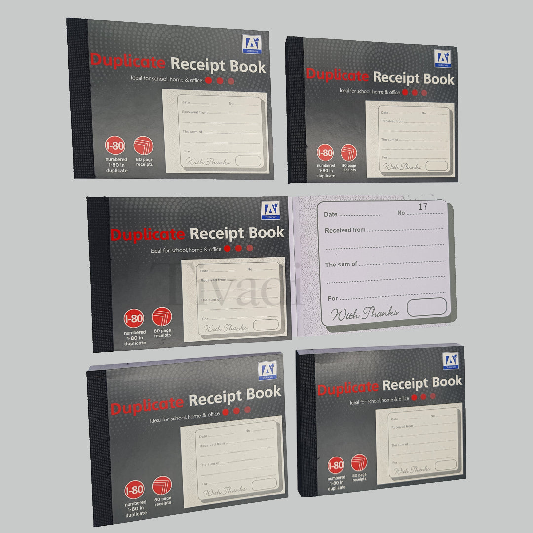 Duplicate Receipt Book