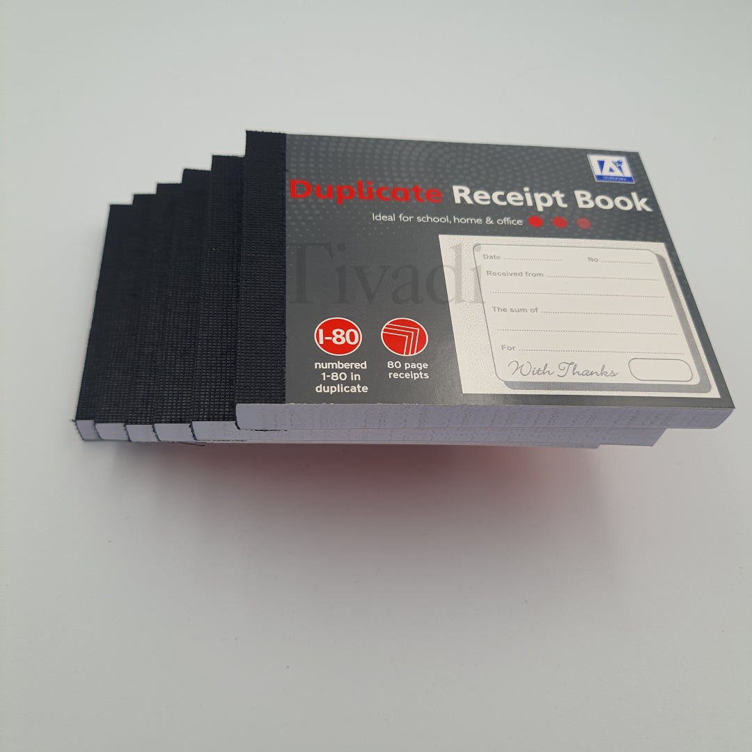 Duplicate Receipt Book