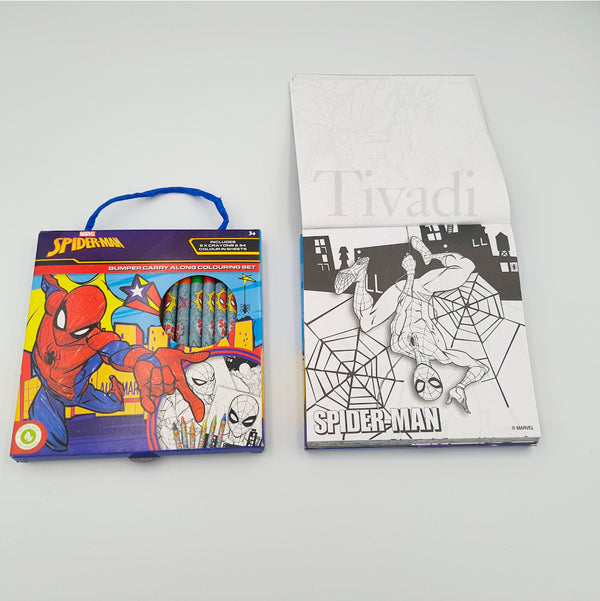 Spiderman Bumper Carry Along Set