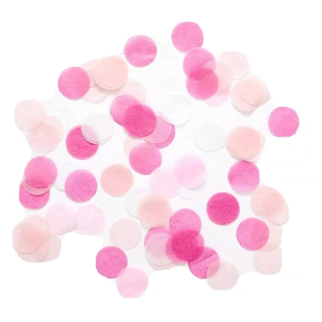 Confetti - Pink Mixed Tissue Confetti Scatters 10g