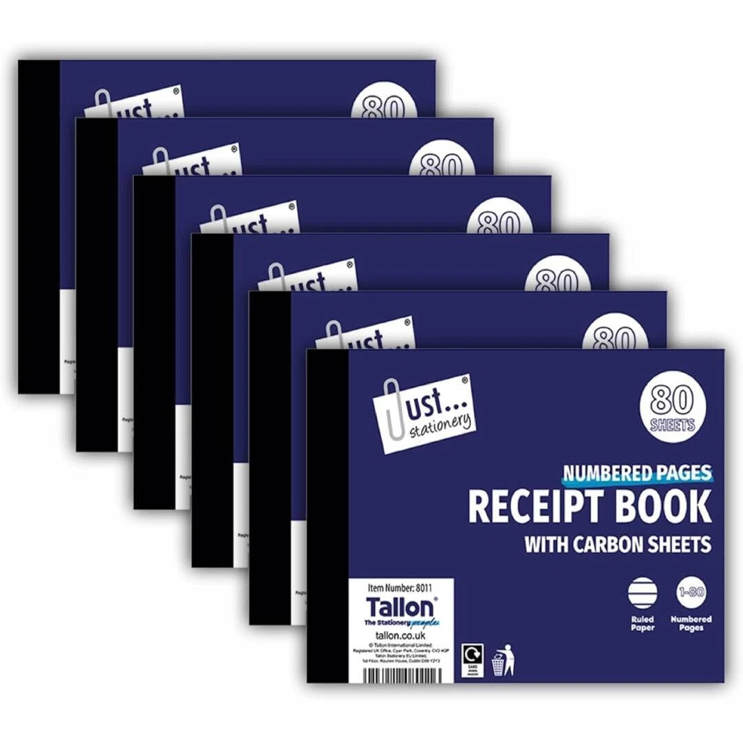 duplicate receipt book