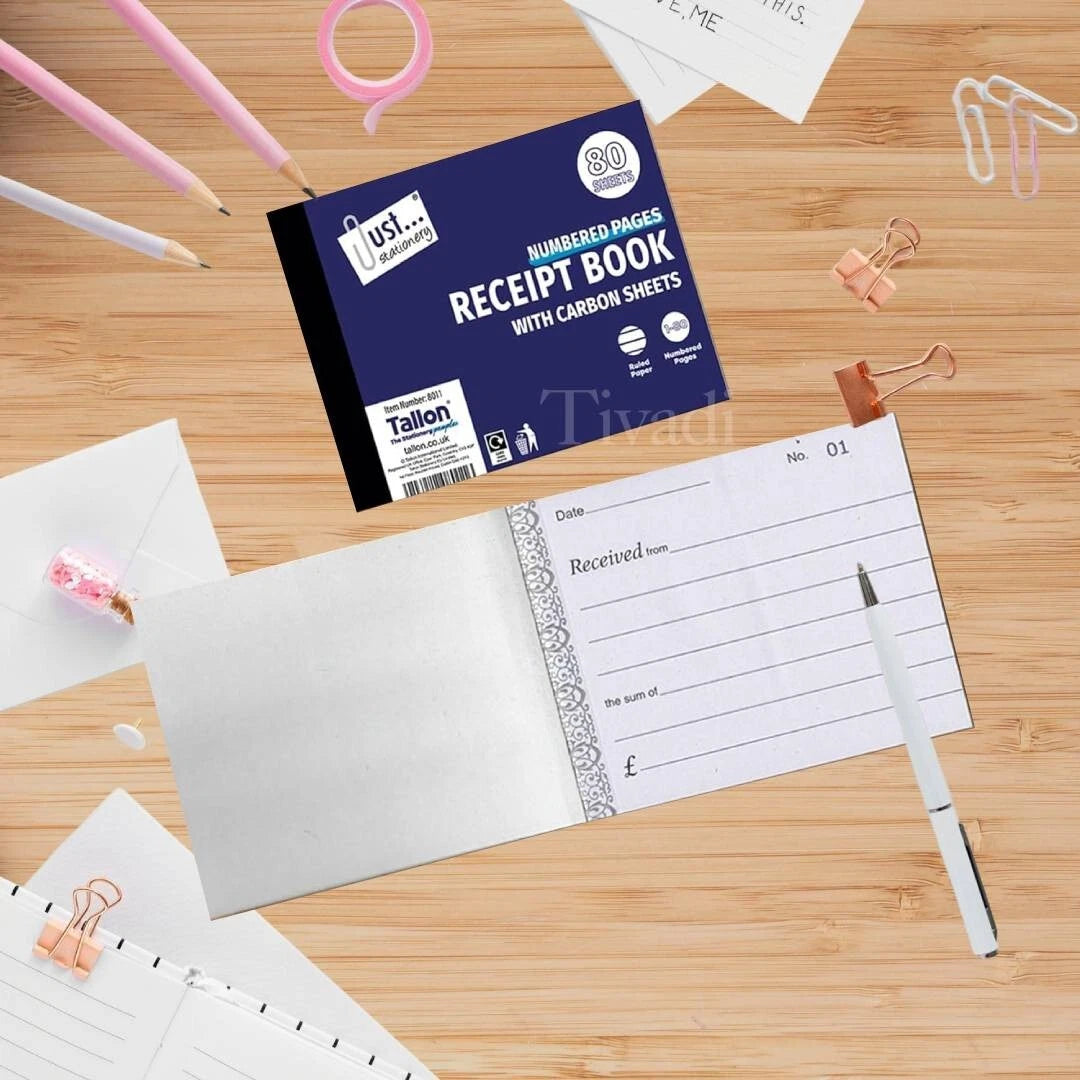 duplicate receipt book