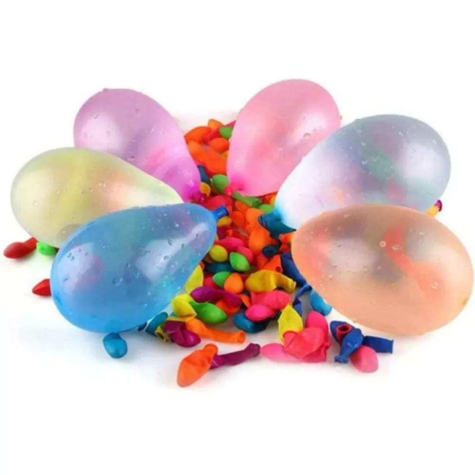 72 NEON SPLASH COLOURED WATER BOMBS BALLOONS