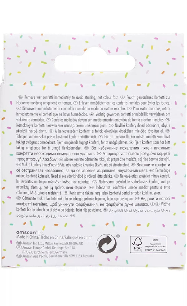 Gold & White Tissue Paper Confetti Scatters – 10g for Party Table & Craft Decoration