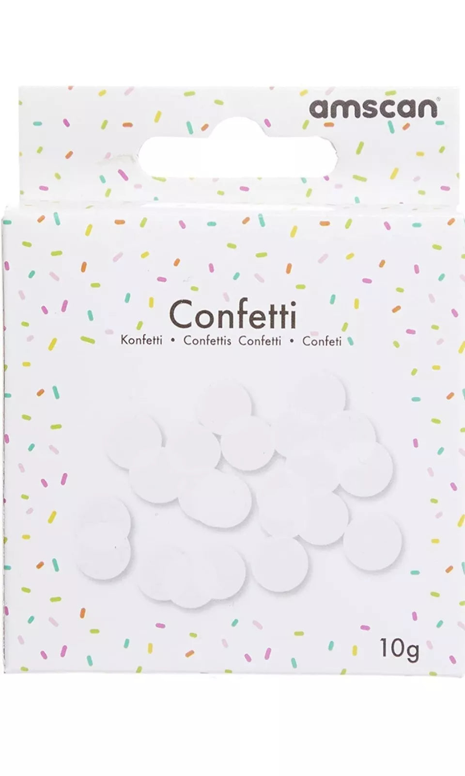 Confetti - White Tissue Confetti Scatters 10g