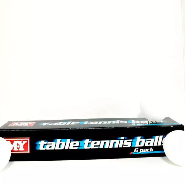 Pack of 2 x 6 Tennis Balls – High Quality ABS Material for Consistent Bounce & Flight