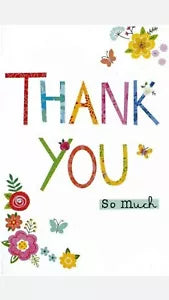 Thank You Card With Envelope